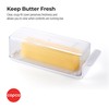Copco Butter Dish with Clear Lid and Measurment Guide, 7.2