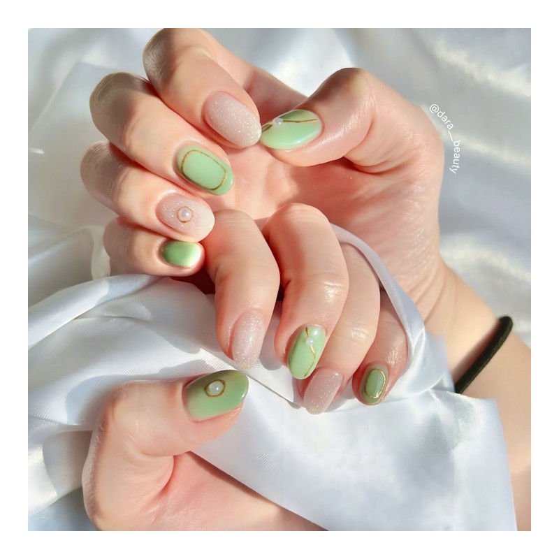 Dara Beauty January 2025 Art of the MonthSyrup Nails❣ -