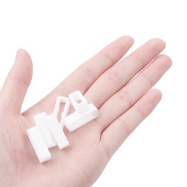 Mozeat Lens 6 PCS Watch Band Retainer Loops, White Silicone Watch Strap Holder Rings Replacement Parts Smartwatch Band Keeper Rubber Fastener Rings for Smart Sport Watches (Size:18mm/20mm/22mm)