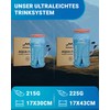 ALPENWERT® Hydration Bladder with Hydration Tube [Water Bladder 2L/3L BPA