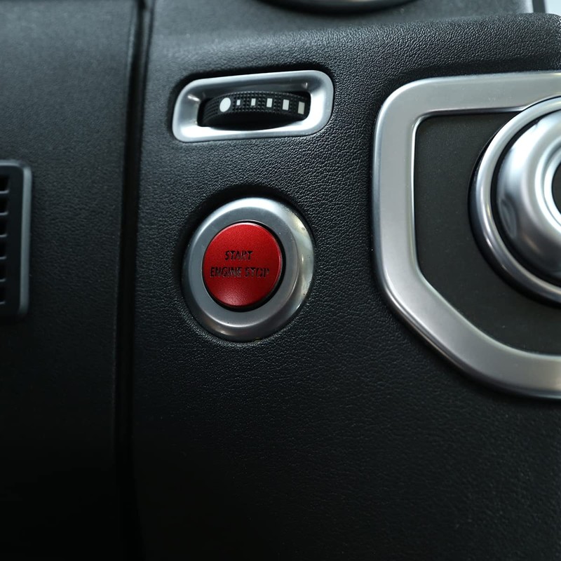 LLKUANG Engine Start Stop Push Button Switch Sticker Cover for