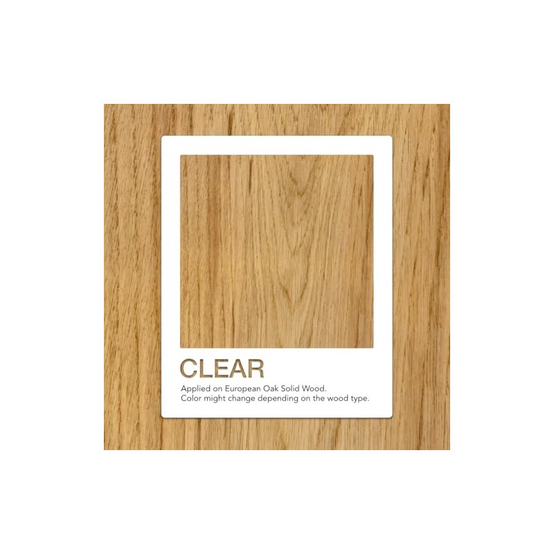 Aceite para Madera de 2 Componentes, 360 ml, Transparente, Fácil