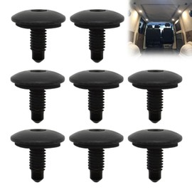 Car Roof Blanking Hex Bolts – 8PCS M6x15mm Roof Panel Screws WHT006148, Compatible with Amarok, T5 T6, A4 S4 A5 S5 Q5, Vauxhall Vivaro, Renault Trafic, Durable Metal Fixings with Leak-Proof Seals