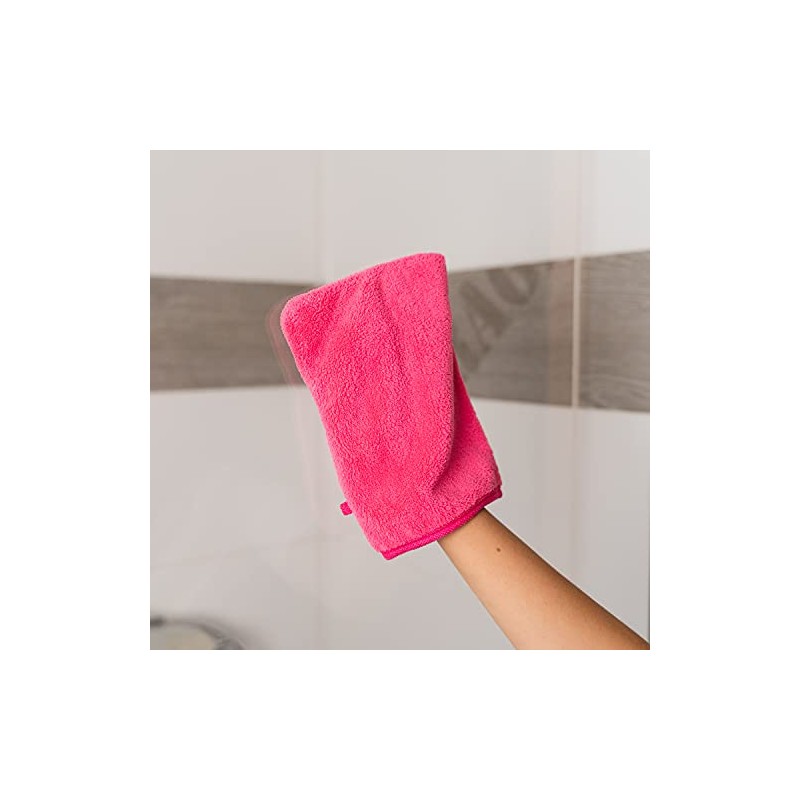 8 STÜCK FLAUSCHIGE MIKROFASER WASCHLAPPEN, WASCHHANDSCHUH, SEIFTUCH, SEIFLAPPEN, WASCHFLECK, MICROFASER