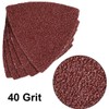 MACHSWON Triangular Sanding Paper,Triangle Oscillating Multi Tool,Hook and Loop Sanding