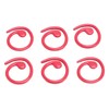 50PCS Metal Stitch Markers Spiral Markers Multifunctional Crochet Locking Hooks