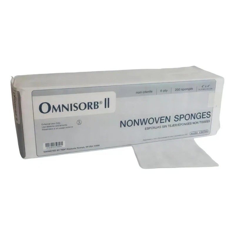 Esponja Omnisorb Faciales 4x4 (10x10 Cm) Con 200 Piezas