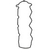 Elring 372.570 Gasket, cylinder head cover