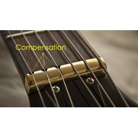 AxeMasters COMPENSATED Brass Nut for EPIPHONE Guitar Les Paul 335 SG