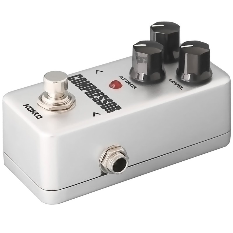 Compressor Guitar Pedal, Mini Effect Processor Fully Analog Circuit Universal