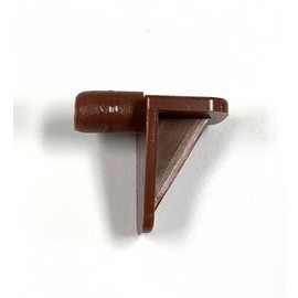 5mm Nylon Shelf Support in Brown - 50 Pack