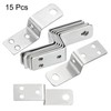 sourcing map 20 Pcs Z Shape Corner Bracket, 0.75 Inch