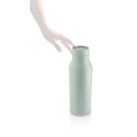 EVA SOLO | Urban Isolierflasche 0,5l |Hält Wasser länger kalt | Sage