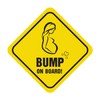 Bump on Board Vinyl Sticker Vinyl Decal for Car Bumper