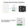 Byttlerom 4PCS WiFi Smart Switch Light Switch, APP Remote Control,
