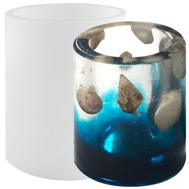 Large Shotglasses Epoxy Silicone Mold for Resin Casting Concrete Cement Plaster Chocolate Cookie Candy Ice DIY, Cylinder 4.4x3inch