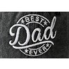 Best Dad Ever Baseball Cap for Men, Embroidered Adjustable Washed