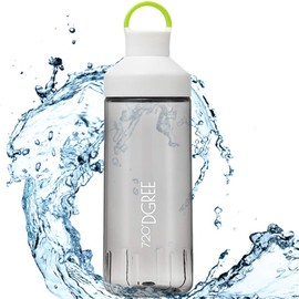 "twinBottle" Water Bottle - 700 ml - Tritan Water Bottle with 2-Way Opening - Leak-Proof Sports Bottle - BPA Free - Perfect for Sports, Outdoors, School - Easy Filling & Cleaning Thanks to Wide Neck