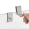 Linkidea 2 Pack Over Shower Door Towel Hook, Double Side