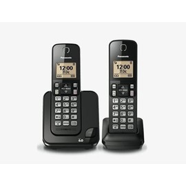Panasonic KXTGC-352MEB Teléfono Inalámbrico de Línea Fija Color Negro