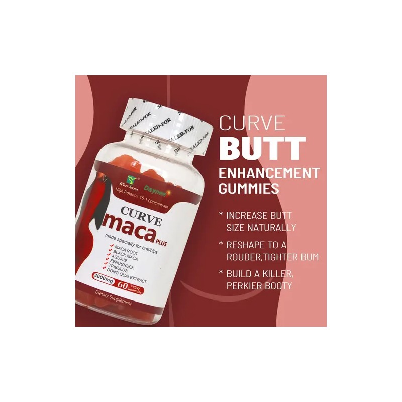 Wins Town Maca Plus Gummies 3000 Mg 60 Unidades