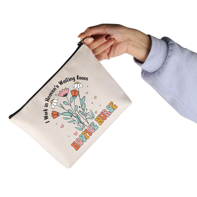 JNIAP Wildflower Hospice Nurse Gift I Work in Heaven's Waiting