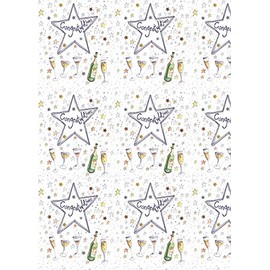 ALEX CLARK Congratulations Bagged Gift WRAP & Tags