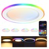 CLOUDY BAY [4 Pack] 6 Inch RGB Smart Recessed Lighting