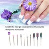 Nail Drill Bits Set Tungsten Steel Nail Art Grinding Head
