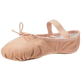 Bloch Girls Dance Dansoft Full Sole Leather Ballet Slipper/Shoe, Pink, 7.5 Medium Toddler