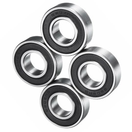Raheem 6202 Wheelbarrow Bearings, 16 x 35 x 11 mm, Double Protected Deep Groove Ball Bearings, 6202-16-2RS Ball Bearings for DIY, Lathes, Motors, 3D Printers, Milling Machines, Various Mechanical