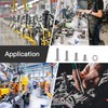 500 PCS Bolts Nuts kit M3 M4 M5 Screw Sets