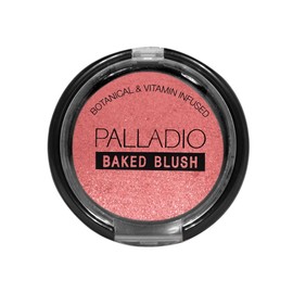 Palladio Baked Blush, Highly Pigmented Shimmery Formula, Easy to Blend and Highly Buildable, Apply Dry for a Natural Glow or Wet for a Dramatic Luminous Look, Long Lasting for All day Wear, Wish