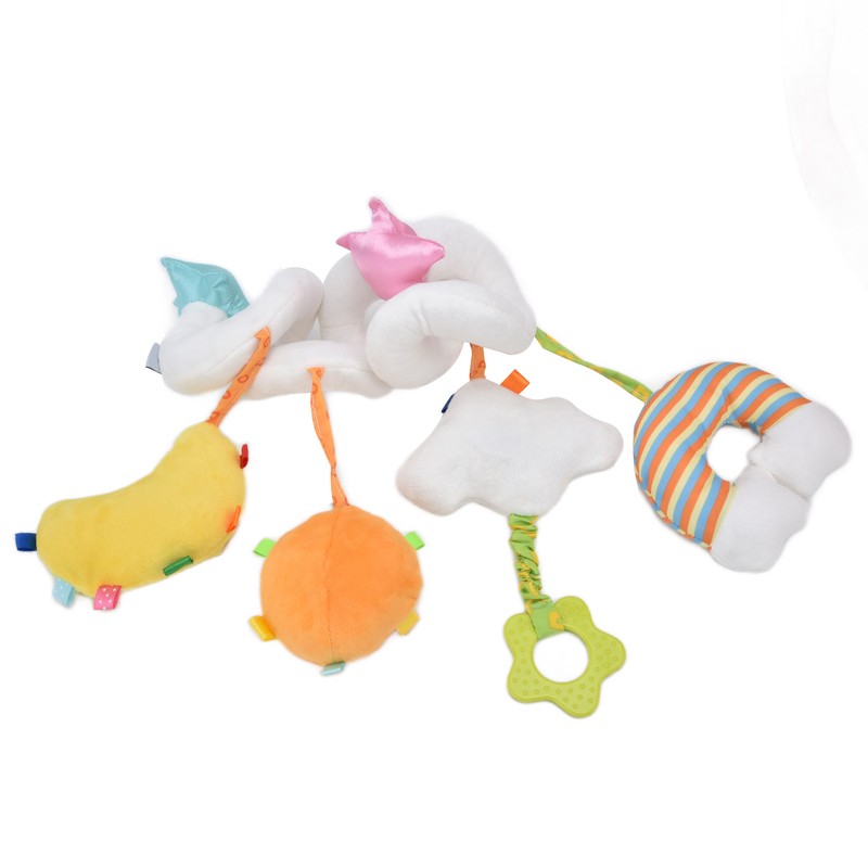 Baby Spiral Wrap Crib Bed Toy Cartoon Cute Stroller Car