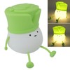 Cute LED Night Light Tap Control Rechargeable 1.5W Decorative Scallion