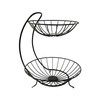 Spectrum Yumi 2 Tier Fruit Basket Server for Kitchen Counter