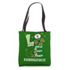 Laundry Assistant Love St Patrick's Day Shamrock Stethoscope Tote Bag