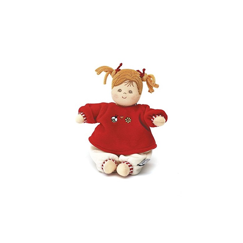 Sterntaler 3001570 Soft Doll Magdalena, Integrated Rattle, Age: for Babies