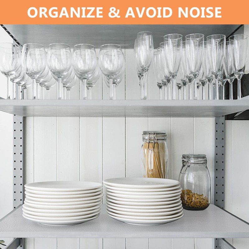 WochiTV Shelf Liner for Cabinets, Drawer Non Adhesive Non Slip