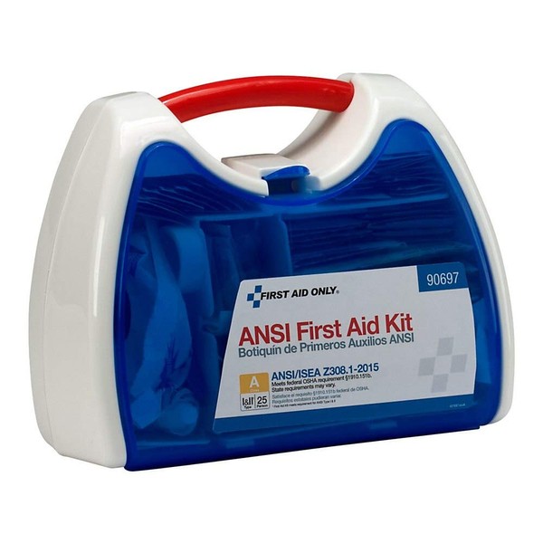 First Aid Only 90697 Small ReadyCare Kit 2015 ANSI A Compliant, Plastic