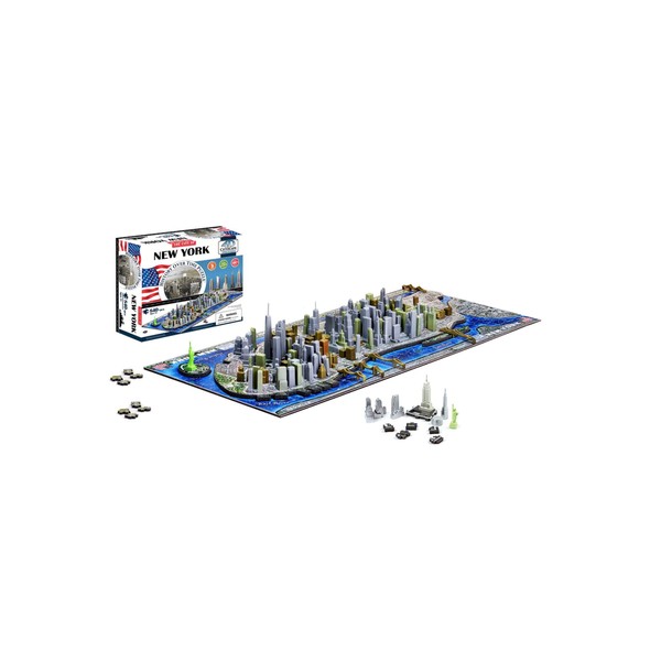 4D New York City Skyline Time Puzzle