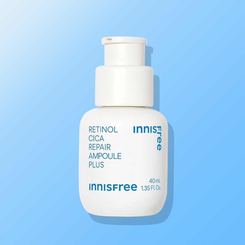 innisfree 화제의 입소문템! 레티놀+시카 앰플로 깐달걀 피부결 완성!