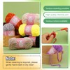 LUNARM Chenille Velvet Yarn, Yarn for Crocheting Knitting with Big