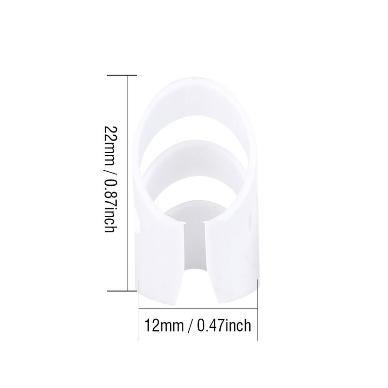 Guitar Finger Thumb Pick Protector,4Pcs Plastic DIY Finger Picks Protector