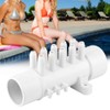 1.5in 10mm 10 Port PVC Pool Plumbing Manifold Hot Spring