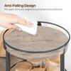 YATINEY Lazy Susan Organizer, Rotating Spice Rack, 2 Tier Spice