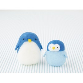 ハマナカ フェルト羊毛キット コロコロゆれる ぷにゅぷにゅマスコット ペンギン H441-448