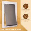 PAC11-11039 Dog Door Replacement Flap | Heavy-Duty PVC Material |