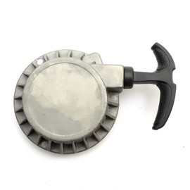 Replacement Mini Moto Metal Silver Pullstart 47cc 49cc Pull Start Recoil Starter Cord Fits Air Cooled Quad Dirt Bike Pocket Bike ATV
