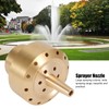 Water Fountain Nozzle Sprinkler Sprayer Nozzle for Garden Pond Landscape